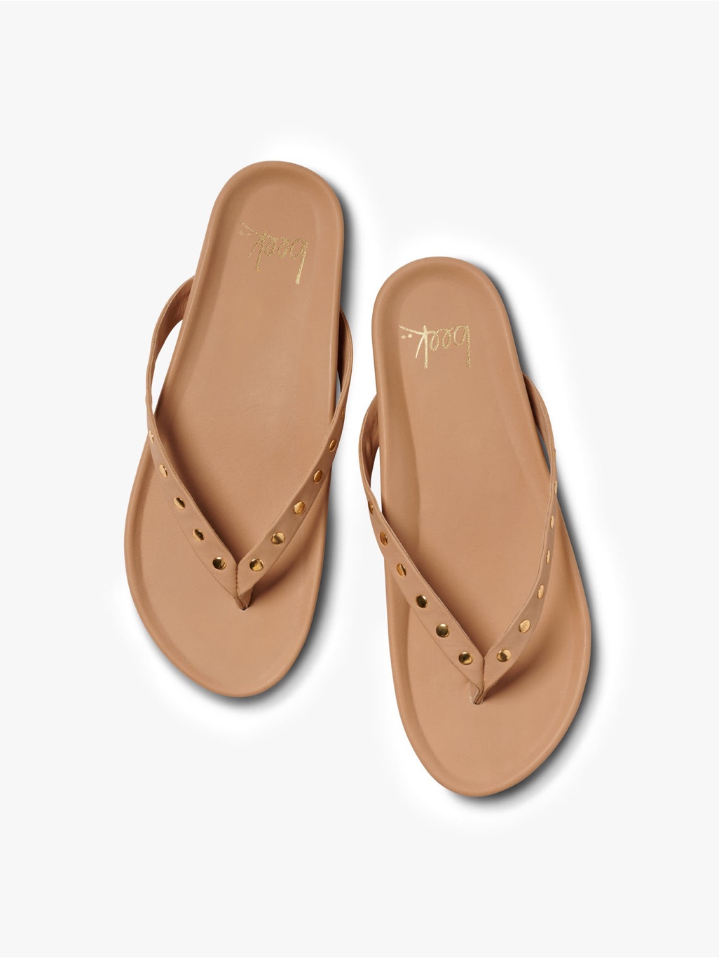 Beek Tringa Thong Sandal In Shade Beach. Brand New, Never Worn. Real Leather